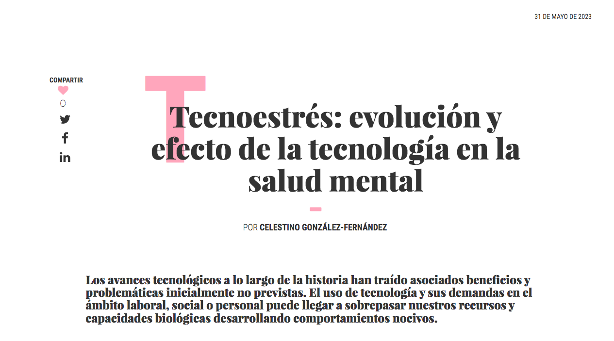 Publicación Artículo Revista Telos – Fundación Telefónica
